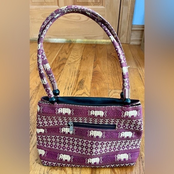 Handmade Gold Elephant Purse Alabama Crimson Tide Republican Thailand Asia Gift - Picture 4 of 8